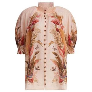 짐머만   반팔 셔츠 FW25 4556TSS253CRMPLMFLO 6149980 Beige