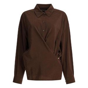 르메르   긴팔 셔츠 FW25 SH1141LF1308BR402 6306370 Brown