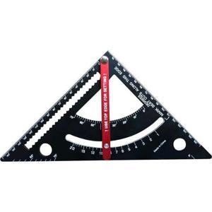 블루텍 삼각각도자 7인치 BT-6031 삼각자 철직자 삼각각도자 삼각자 철직자 목공자 각도자 직각자