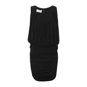 생로랑 드레이프 루시드 슬리브리스 원피스 731056Y5G98 1000