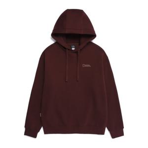 N254UHD100 [NRN] 그래픽 후디 WINE