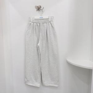 [에꼴리에]에꼴리에 노기모 맞주름 와이드 바지 (25D0282 GY)_CJ