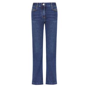 [크로커다일 레이디]스티치 포인트 세미부츠컷 데님 팬츠 CLDSDP201