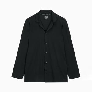 [캘빈클라인언더웨어]남성 CK 블랙 슬립 롱 슬리브 셔츠 NM2445-UB1