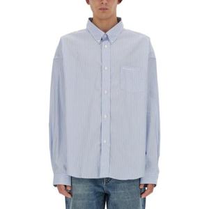 지방시 남성 연하늘 긴팔 셔츠 BM60ZW15F0_452