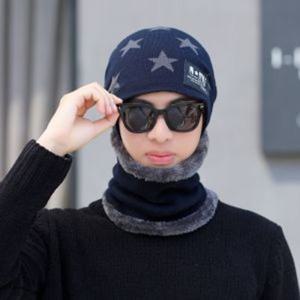 넥워머 비니세트(네이비)(남성용) / 비니목토시세트