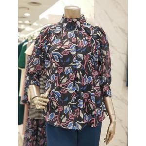 미니멈 세이브존01 플라워 5부 블라우스 MZAGWB2920