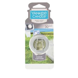 양키캔들 차량용방향제 스마트벤트클립 클린코튼