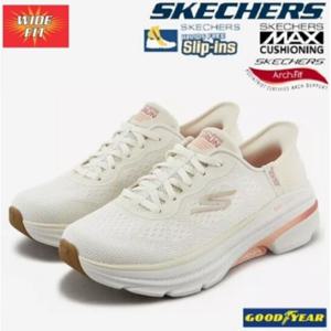 스케쳐스 여성 맥스쿠셔닝 아치핏 2.0 와이드핏 슬립인스 SP0WRCFX062-LP