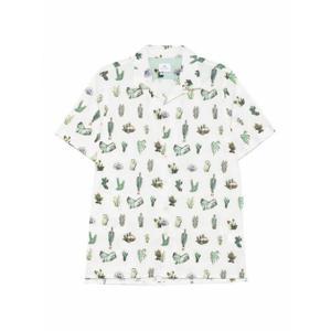 [PAUL SMITH] 남성 셔츠 화이트 코튼 위드 Marine 프린트 M2R114RP2231303 /8