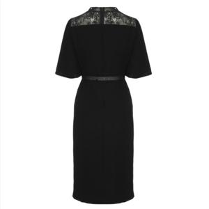 [미니멈]레이스배색 원피스 (MXCAWO7090 BK10)_IC