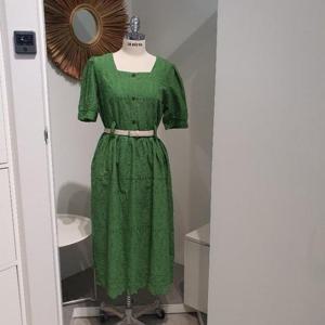 르피타 HC06 펀칭 원피스(그린) L252UOP802