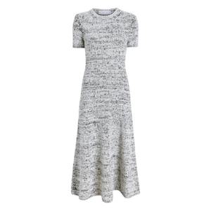 25 FW 프로엔자슐러화이트라벨 반소매 스페클 니트 미디 드레스 WL2547626KC147 TP442669755