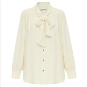 [미니멈]MZCGWB8940 리본루즈핏블라우스