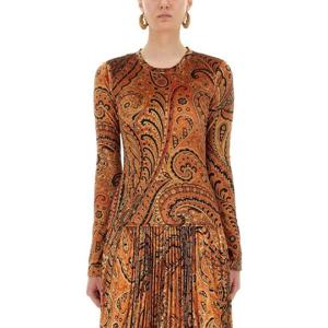 에트로   긴팔 티셔츠 FW25 WRJB002699IAS53X0822 5898099 ORANGE