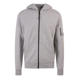 CP 22FW 라이트 플리스 후드집업 그레이 13CMSS077A 002246G M93