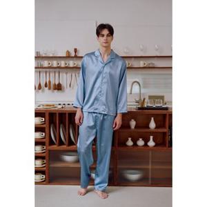 [백화점](비너스)남성 부드러운 실크필 잠옷VPA4417M