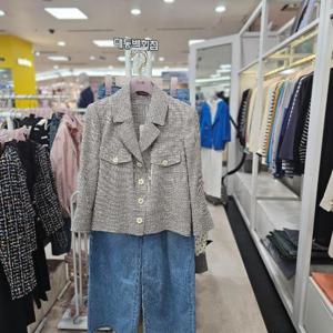 수스 DP01 린넨체크 S242BJK403