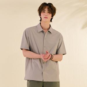 [체이스컬트][본사]남성 폴리 스트레치 반팔 셔츠-DBRK5523D0X