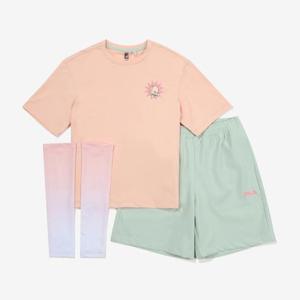 [휠라키즈]물놀이 팔토시 셋업 (FK2FSF2W04M_POR)