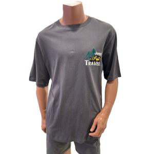 [지프]공용) 트레블 백 프린팅 티셔츠 JP2TSU208