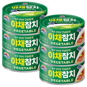 사조 야채참치 150g 6개