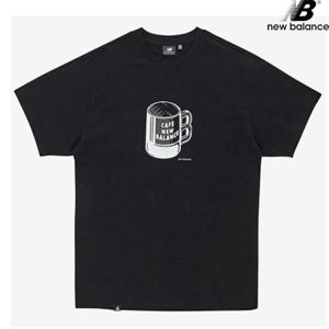 뉴발란스 NBNEC29043-BK 캠핑 일러스트 반팔티 남녀공용 티셔츠