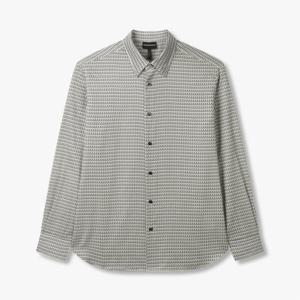 [엠포리오 아르마니][공식] EMPORIO ARMANI남성 패턴 프린트 스트레치 셔츠A515104021-I