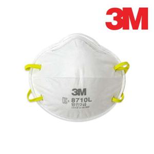 3M 방진 마스크 8710L 안면부 여과식 방진2급 1