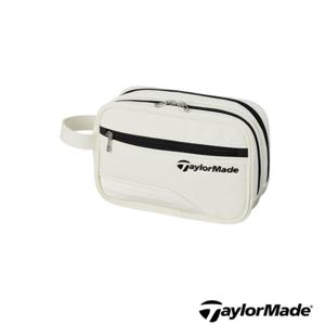 [테일러메이드]골프 가방 TCBPO9010 (UN746) TM25 에센셜 파우치 화이트 이중 포켓 모던 싶믈 손가방