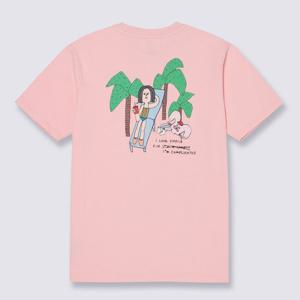 [반스]아티스트 컬렉션 Vans X Riroo 반소매 티셔츠 VN000QF6EGP1