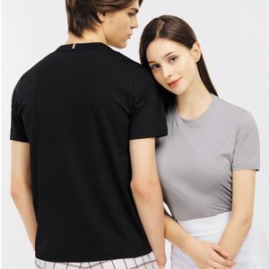 샵앤) 여성 라운드넥 여름 무지 스판 이너겸 반팔 골프티 SC-WSH-G0050