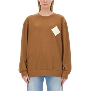 MCM 로고가 있는 스웨트셔츠 MHAESMM06CO