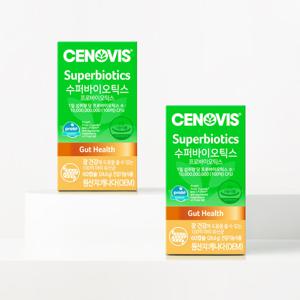[세노비스] 수퍼바이오틱스 유산균 (60캡슐/60일분) x 2개