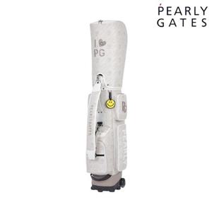 파리게이츠 (521E3CB201IV) 여성 스마일 로고 패턴 휠 캐디백