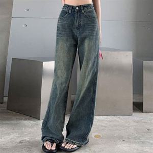 팬츠 청바지 여성 데님 연청 워싱 의류 데일리 일자 LK-DP05 1컬러 베이직