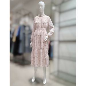 [씨]MARIOSI뒷밴딩 러플 시스루 원피스SIOAC25600