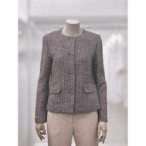 프렐린 세이브존02 코튼혼방 노카라넥 자켓 RJK253060