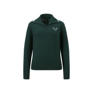 캘러웨이골프긴팔티 LQS CWSO24F401_GR 여성 가을 V넥 긴팔 풀오버