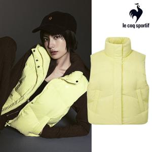 [르꼬끄][나나PICK] 여성 네쥬 루즈핏 다운 베스트 QQ422ODVO3_WYL