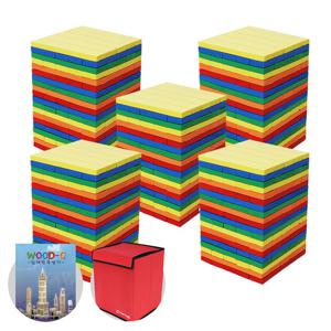 (가베가족)KS1310 큰솔 칼라카프라500pcs+예제집+가방