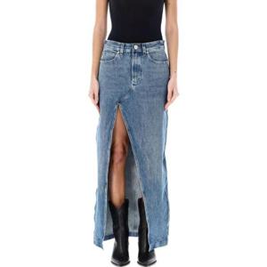 Alexander Wang 크로스오버 맥시 데님 스커트 1WC1245250D 473 TP944996250