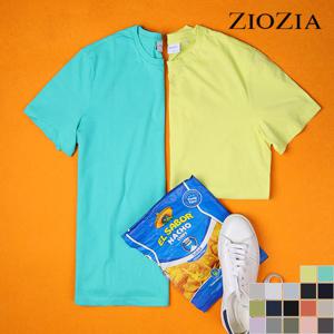 [지오지아] USA 코튼 베이직 반팔 티셔츠 (AEB2TR1101)