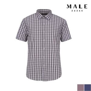 [매일24365] 에어리 체크 반팔 셔츠 (VRZ2WC1351)