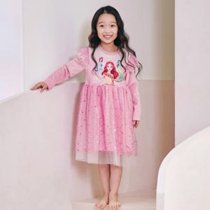 [프리미에팜]시크릿쥬쥬 여아 프링 밍크 9부 원피스 PK