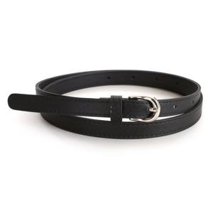 기본코디용 여성 슬림 5컬러 베이직 벨트 TU-WBT-0613-블랙