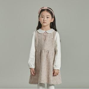 [헤지스 키즈]홀리데이 트위드 원피스 (HSW12NA52M_PK)
