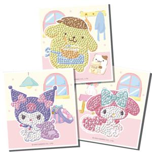 산리오 보석십자수 스티커 행복한 집 BST3-704N