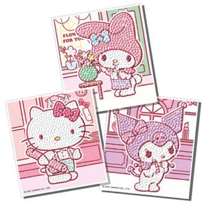 산리오 보석십자수 스티커 일상 BST3-702