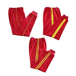 시즌2 (사계절)옐로우라인 레드 조거 츄리닝 1